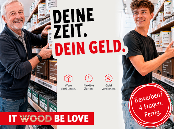 Flexible Aushilfe für Warenverräumung gesucht (m/w/d), HolzLand Köster in Emmerke bei Hildesheim