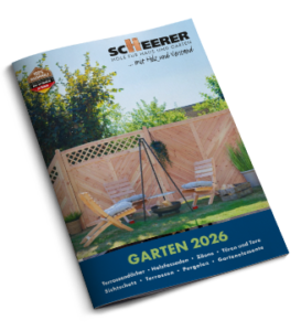 Scheerer Gartenkatalog 2025, HolzLand Köster in Emmerke bei Hildesheim, Hannover, Alfeld