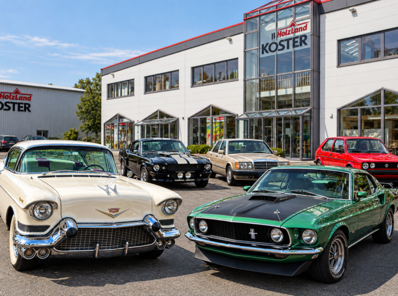 Cartreff_Hildesheim_Koestergebaeude Cartreff Hildesheim mit seinen Oldtimern bei HolzLand Köster zu den WohnwerkTagen in Emmerke bei Hildesheim, Hannover, Alfeld, Peine